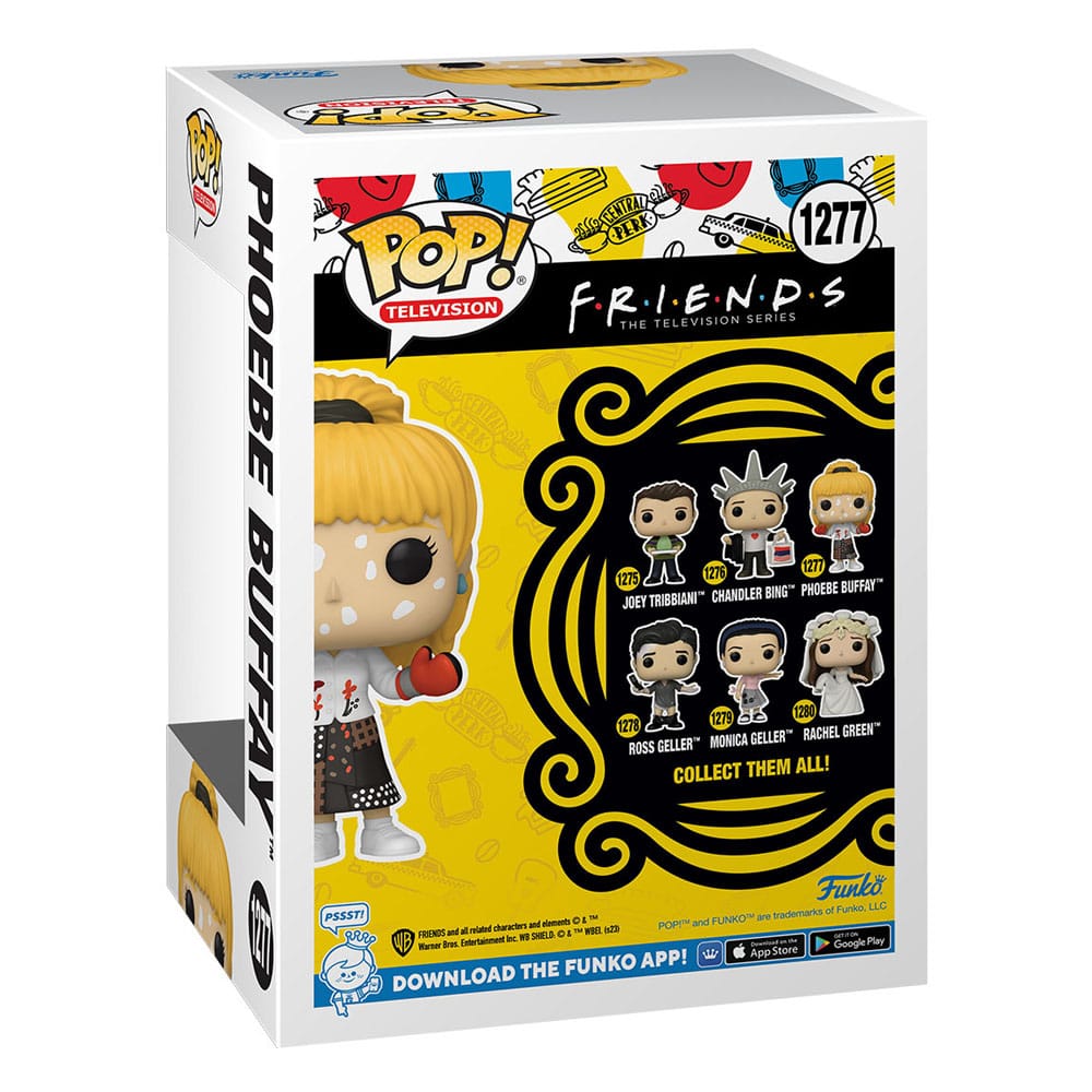 Friends POP! TV Vinyl Figur Phoebe w/ Chicken Pox 9 cm Image 3