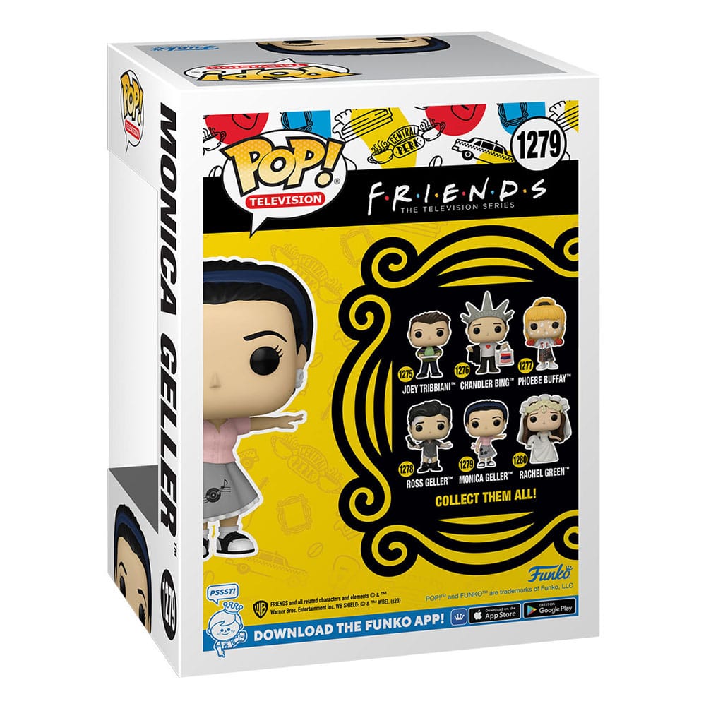 Friends POP! TV Vinyl Figuren Waitress Monica 9 cm Sortiment (6) Image 3