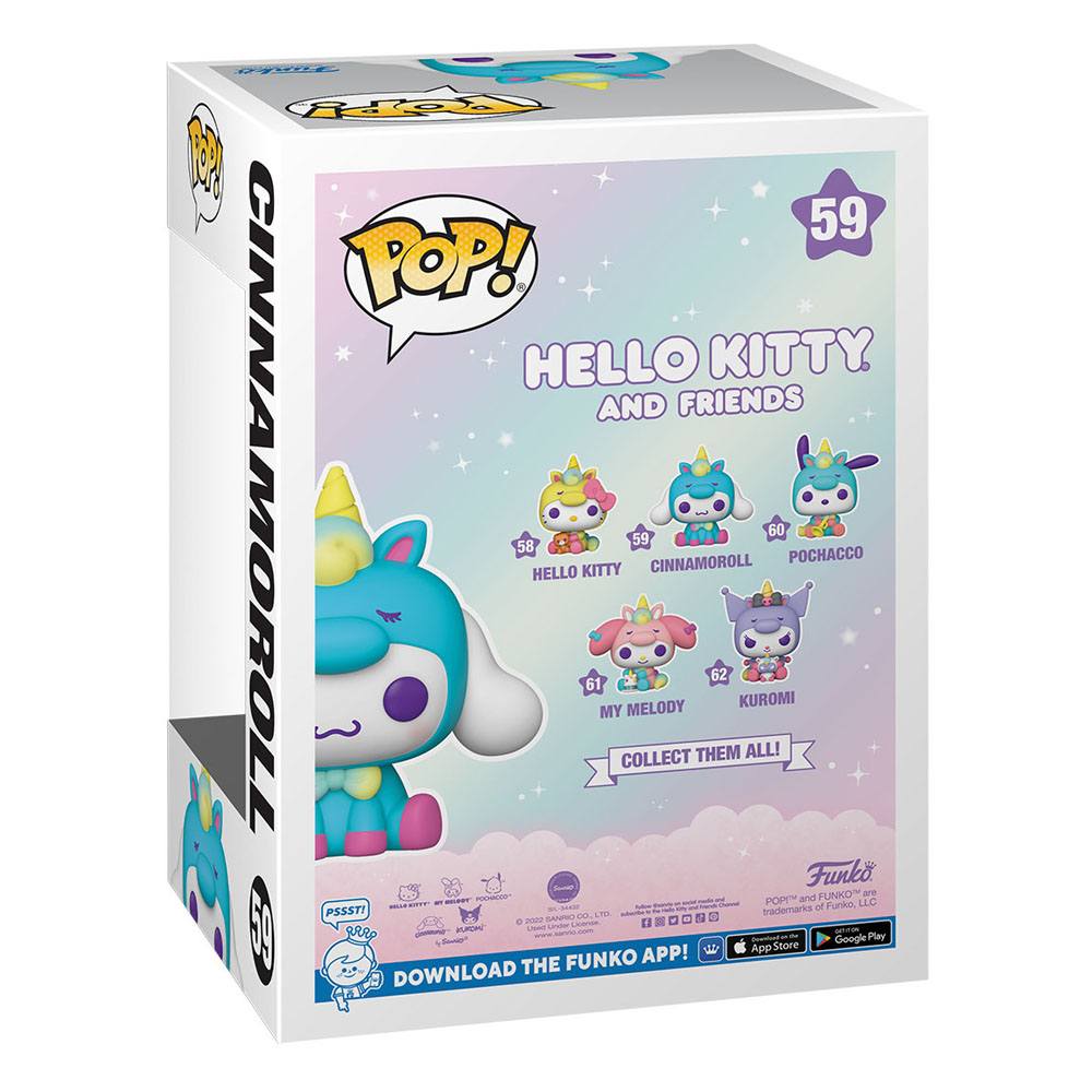 Hello Kitty and Friends POP! Sanrio Vinyl Figur Cinnamoroll 9 cm Image 3