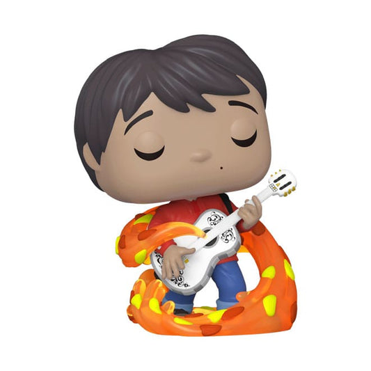 Coco POP! Disney Vinyl Figur Miguel w/guitar (Glow-in-the-Dark) 9 cm Image