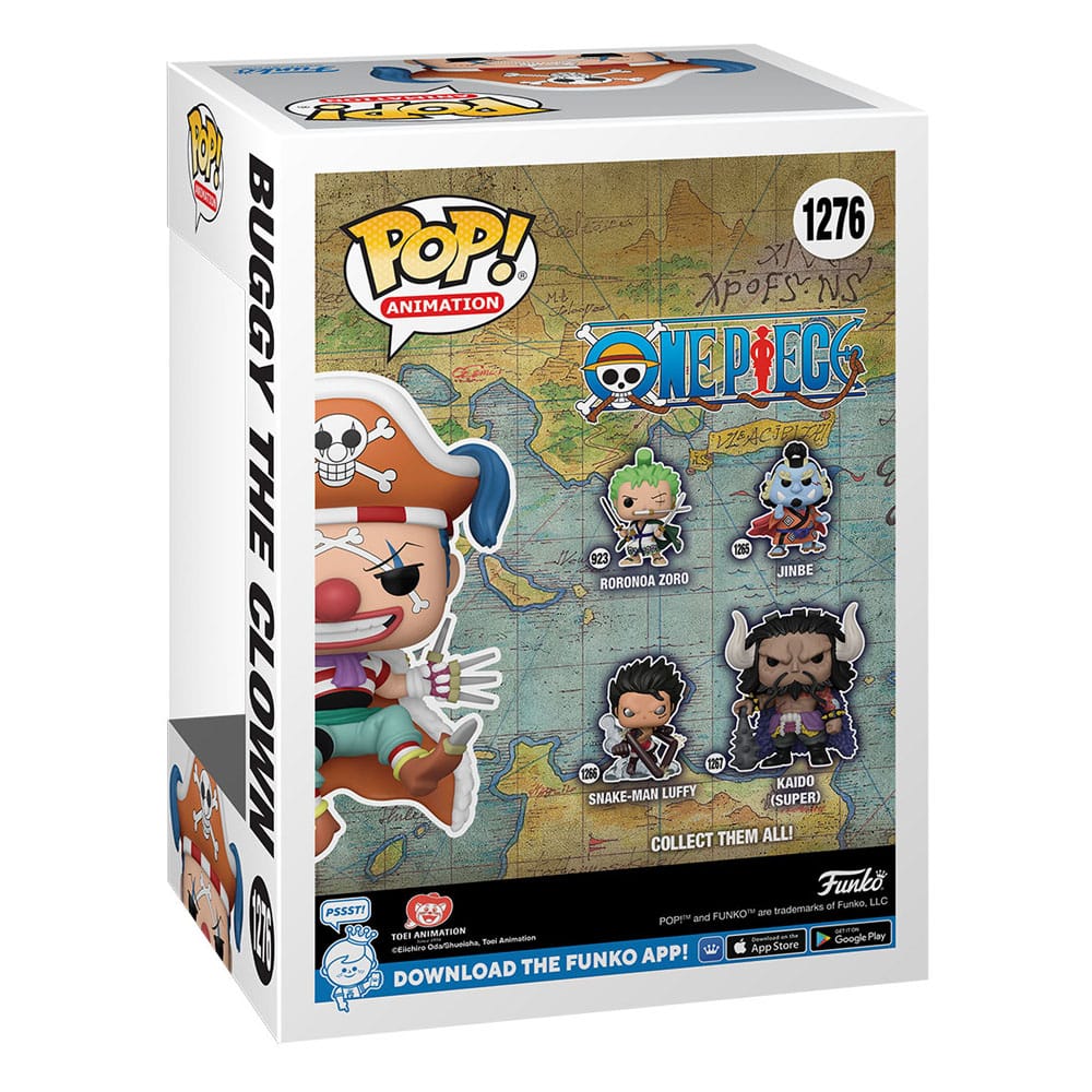 One Piece POP! Animation Vinyl Figuren Buggy the Clown 9 cm Image 3