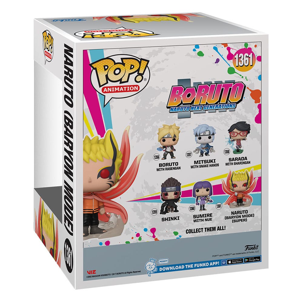 Boruto - Naruto Next Generations Super Sized POP! Vinyl Figur Baryon Naruto 15 cm Image 3