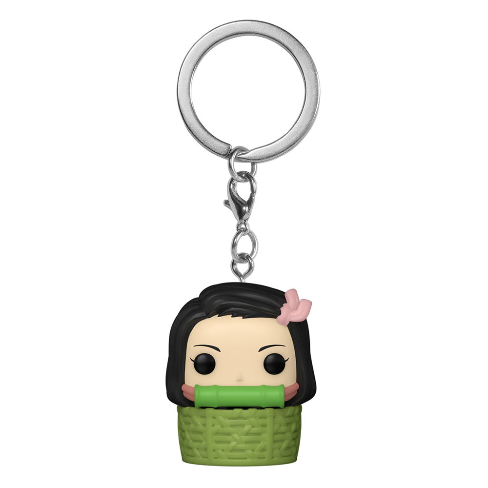 Demon Slayer Pocket POP! Vinyl Schlüsselanhänger 4 cm Nezuko'n BSKT Display (12) Image 1