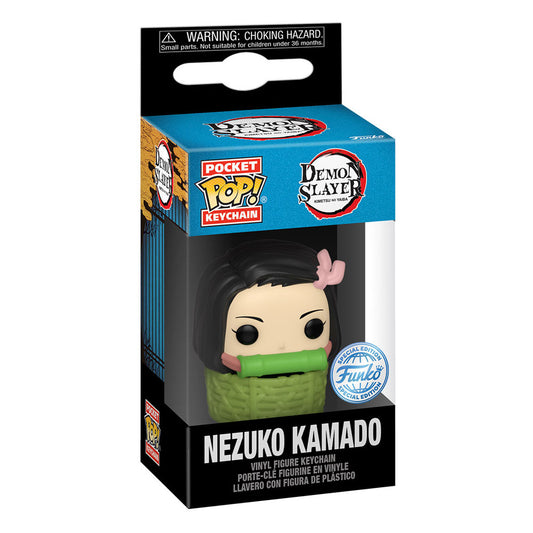 Demon Slayer Pocket POP! Vinyl Schlüsselanhänger 4 cm Nezuko'n BSKT Display (12) Image 2