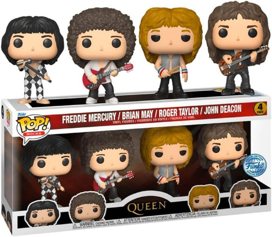 Queen POP! Rocks Vinyl Figuren 4er-Pack 9 cm Image 2