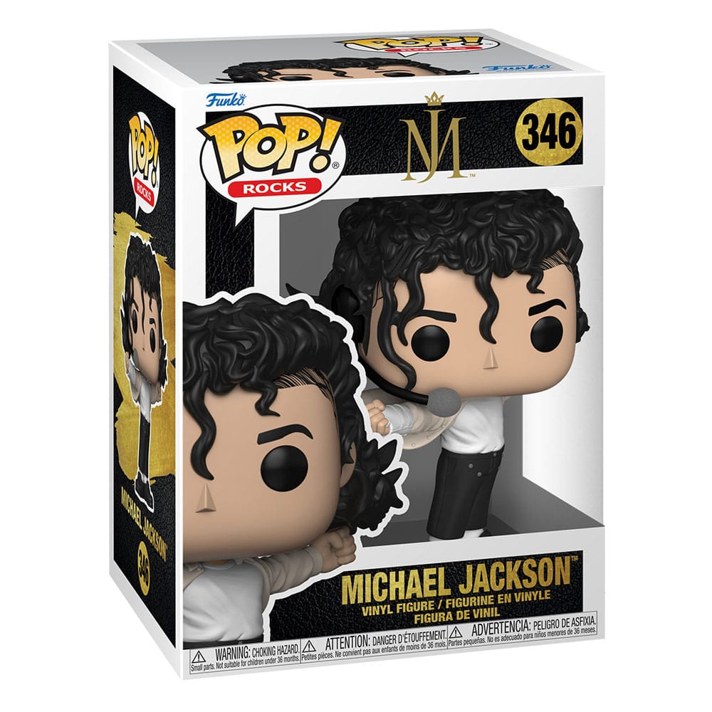 Michael Jackson POP! Rocks Vinyl Figur Superbowl 9 cm Image 2