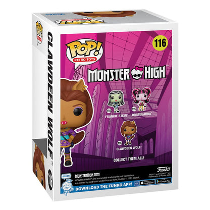 Monster High POP! Vinyl Figur Clawdeen 9 cm Image 3