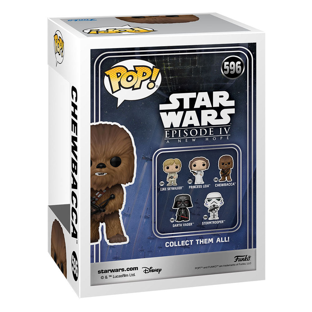 Star Wars New Classics POP! Star Wars Vinyl Figur Chewbacca 9 cm Image 3