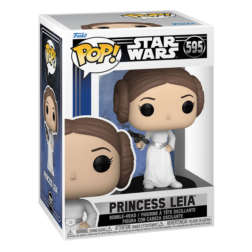 Star Wars New Classics POP! Star Wars Vinyl Figur Leia 9 cm Image 2