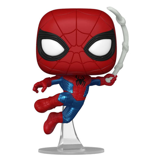 Spider-Man: No Way Home POP! Marvel Vinyl Figur Spider-Man Finale suit 9 cm Image 1