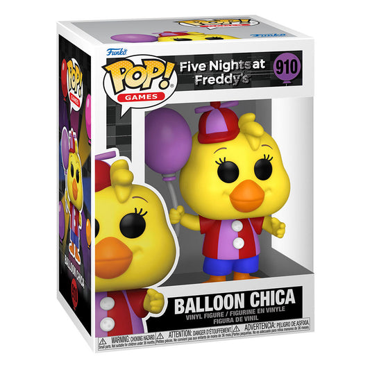 Five Nights at Freddy's Security Breach POP! Games Vinyl Figur Balloon Chica 9 cm Image 2