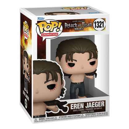 Attack on Titan POP! Animation Vinyl Figur Eren Jeager 9 cm Image 2