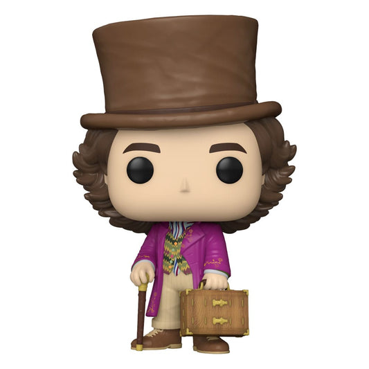 Charlie und die Schokoladenfabrik POP! Movies Vinyl Figur Willy Wonka 9 cm Image 1