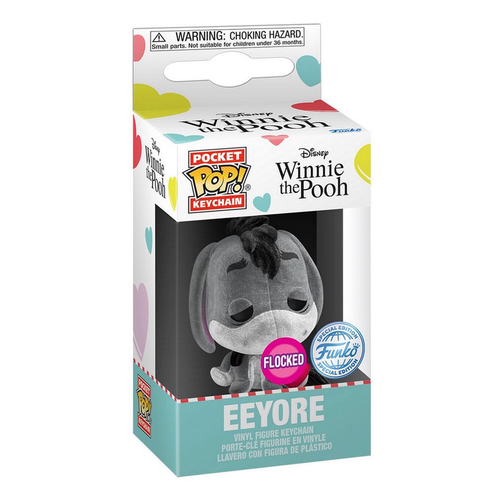 Disney 2022 POP! Vinyl Schlüsselanhänger 4 cm Eeyore w/heart (FL) Display (12) Image 2