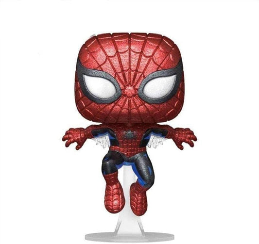Marvel 80th Anniversary POP! Vinyl Figur Spider-Man(DGLT) 9 cm Image 1