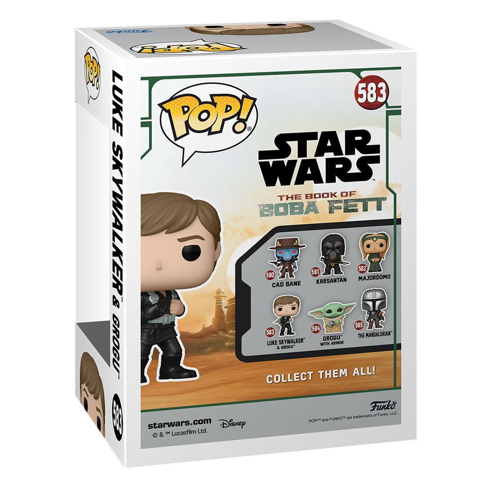 Star Wars The Book of Boba Fett POP! TV Vinyl Figur Luke (TRNG) 9 cm Image 3