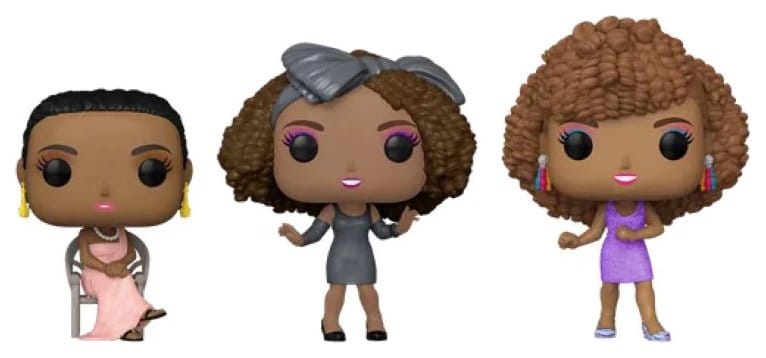 Whitney Houston POP! Icons Vinyl Figuren 3er-Pack Exklusive Edition 9 cm Image