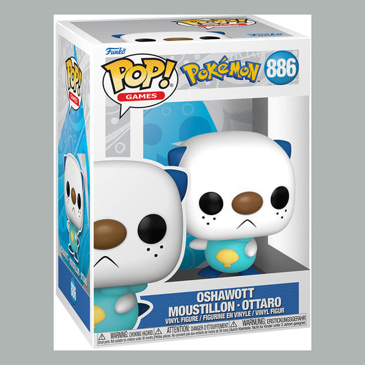 Pokémon POP! Games Vinyl Figur Oshawott (EMEA) 9 cm Image 2