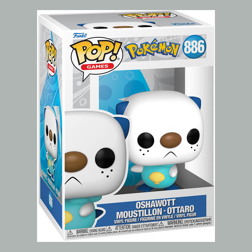 Pokémon POP! Games Vinyl Figur Oshawott (EMEA) 9 cm Image 2
