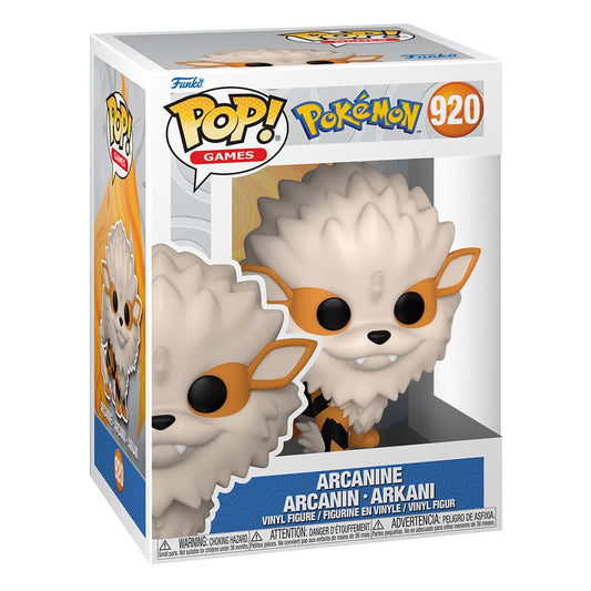 Pokémon POP! Games Vinyl Figur Arcanine (EMEA) 9 cm Image 2