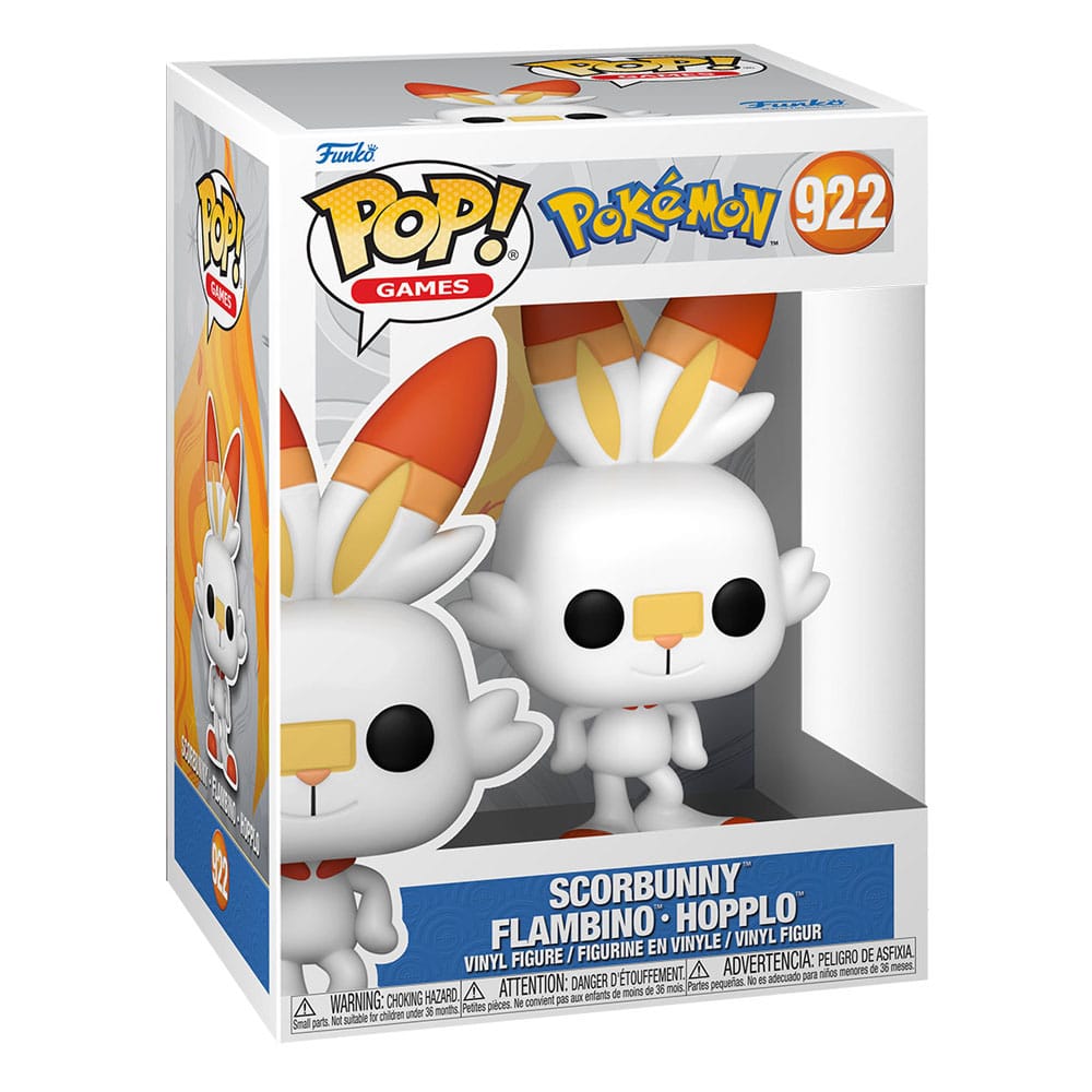 Pokémon POP! Games Vinyl Figur Scorbunny (EMEA) 9 cm Image 2