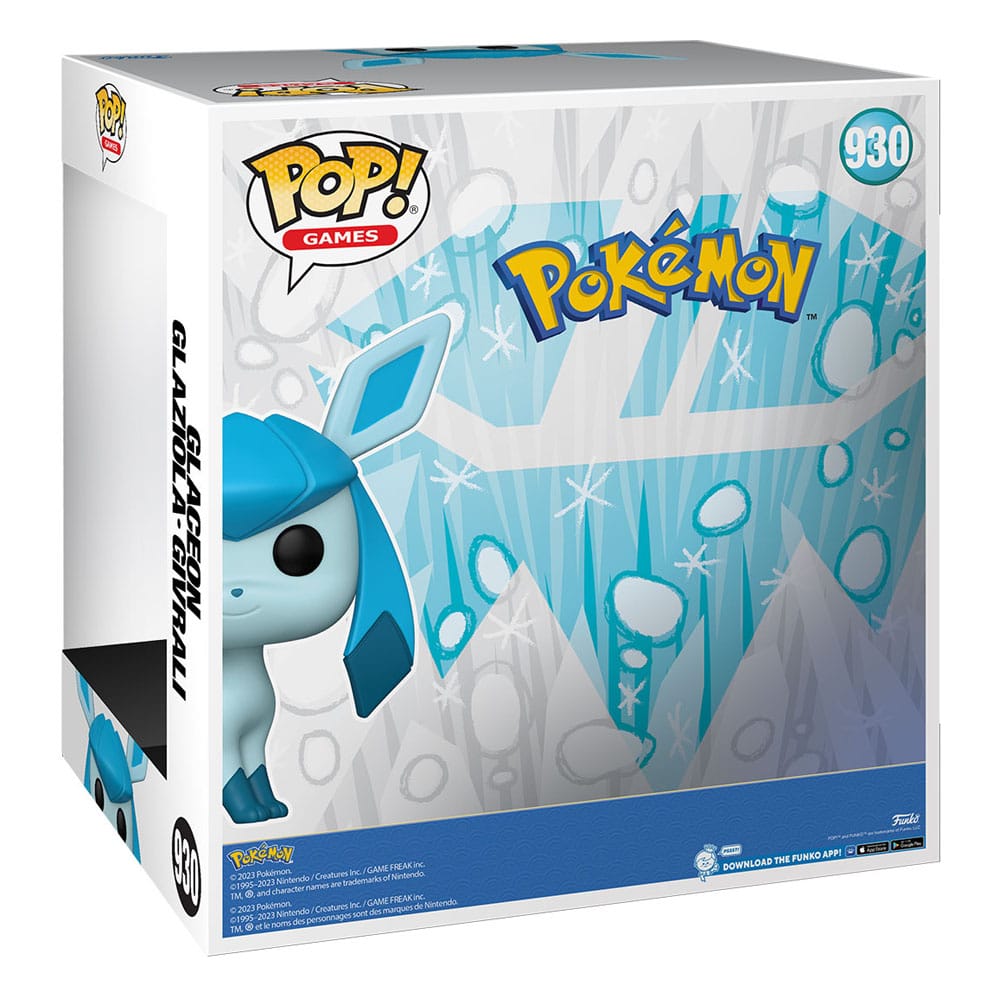 Pokemon Super Sized Jumbo POP! Vinyl Figur Glaceon (EMEA) 25 cm Image 3