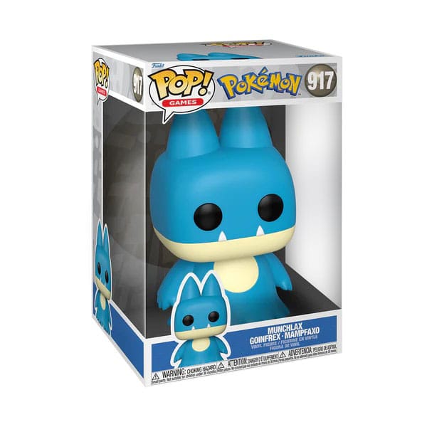 Pokemon Super Sized Jumbo POP! Vinyl Figur Munchlax (EMEA) 25 cm Image 2
