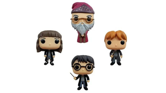 Harry Potter POP! Movies Vinyl Figuren 4er-Pack W1 9 cm Image