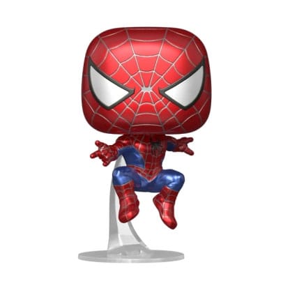 Spider-Man POP! Marvel Vinyl Figur Leaping SM2(MT) 9 cm Image