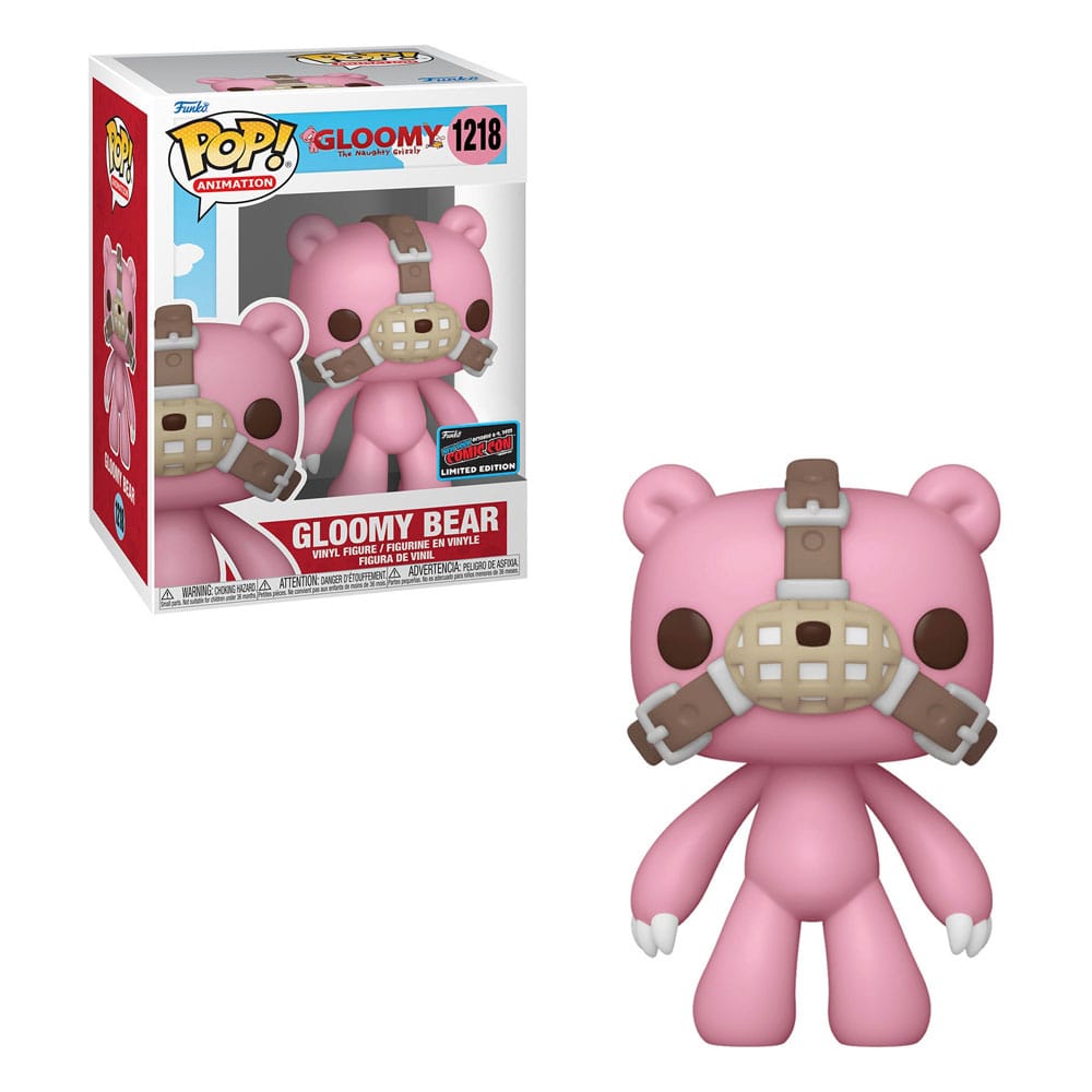 Gloomy Bear POP! Animation Vinyl Figuren Gloomy The Naughty Grizzly 9 cm Image