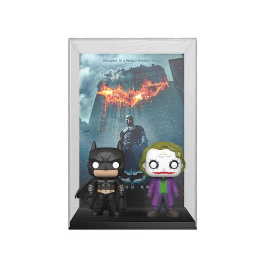 DC POP! Movie Poster & Figur The Dark Knight 9 cm Image 1