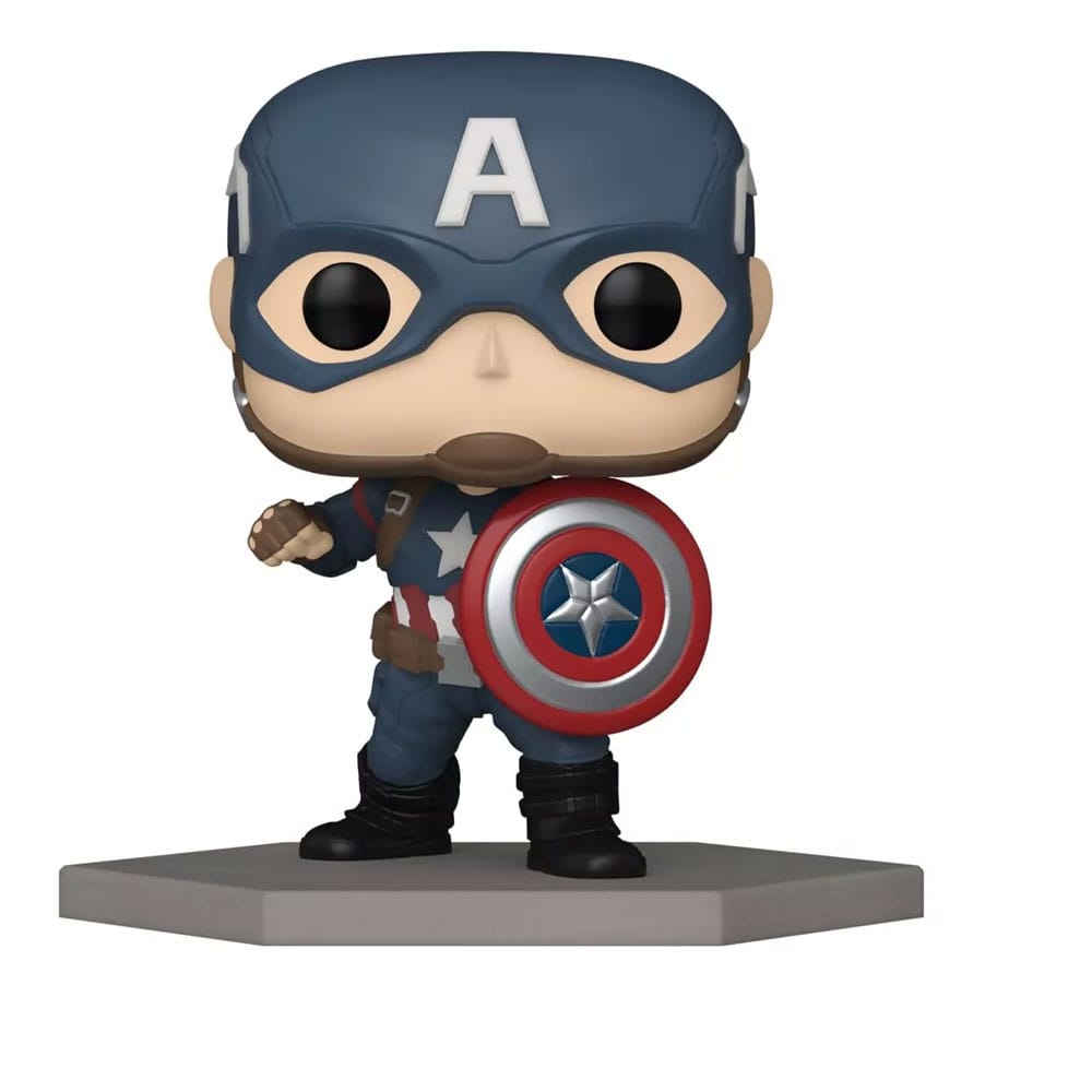 Marvel POP! Animation Vinyl Figur Captain America Exclusive 9 cm Image