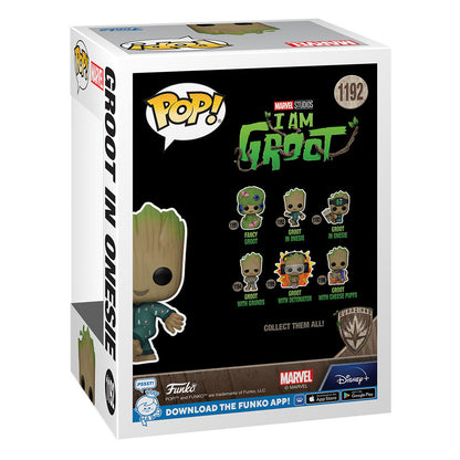 Ich bin Groot POP! Vinyl Figur Groot PJs (dancing) 9 cm Image 3