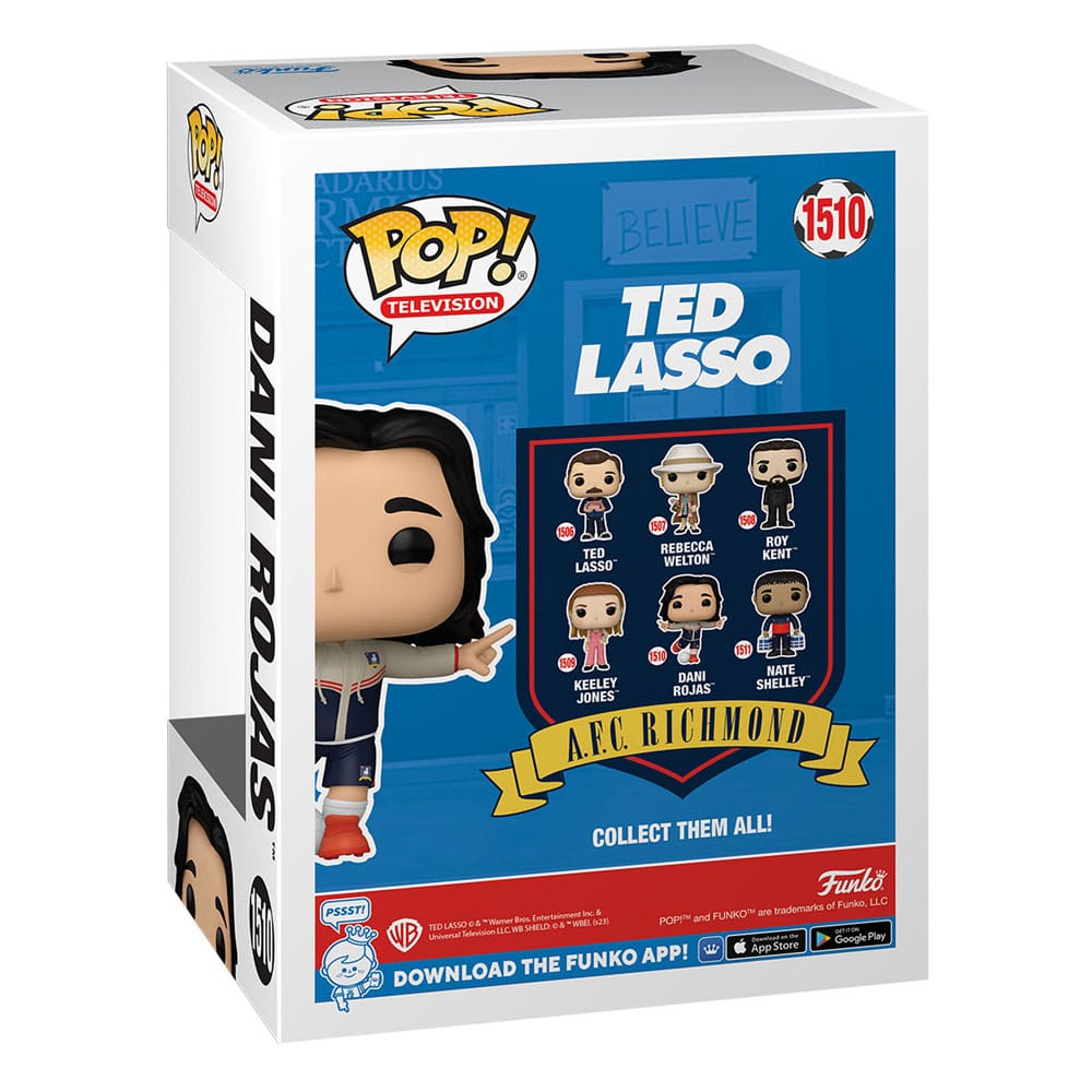 Ted Lasso POP! TV Vinyl Figur Dani Rojas 9 cm Image 3