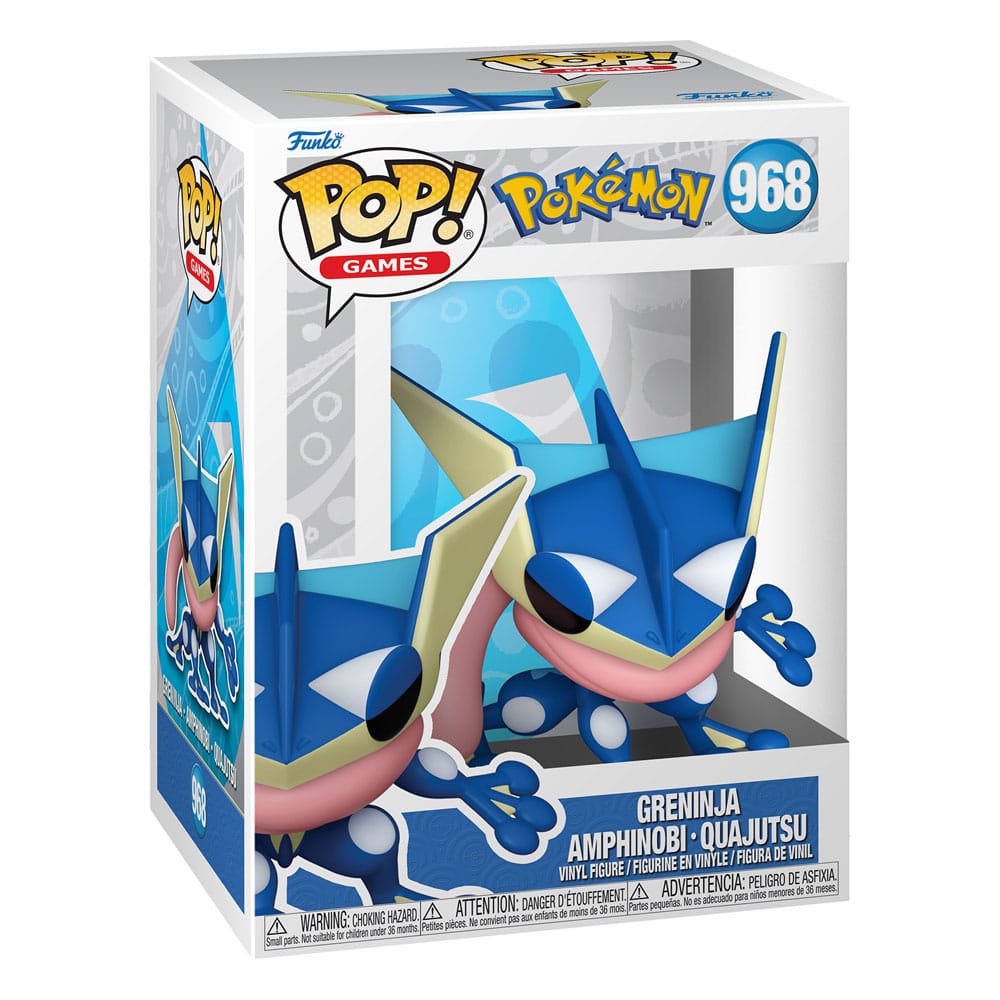 Pokemon POP! Games Vinyl Figur Greninja(EMEA) 9 cm Image 3