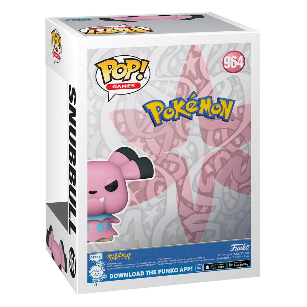 Pokemon POP! Games Vinyl Figur Snubbull (EMEA) 9 cm Image 3
