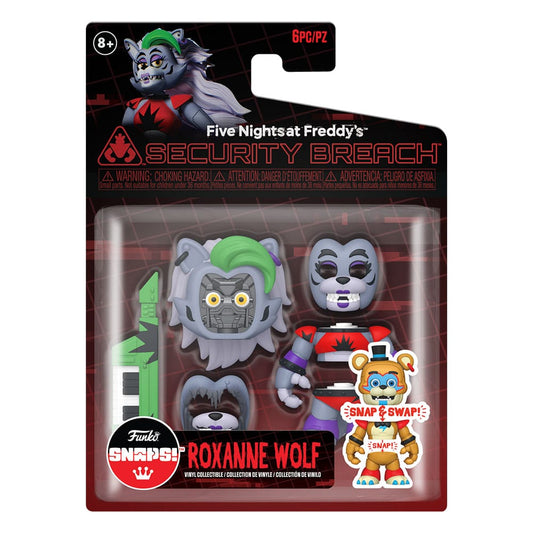 Five Nights at Freddy's Snap Actionfigur Glamrock Roxanna 9 cm Image 2