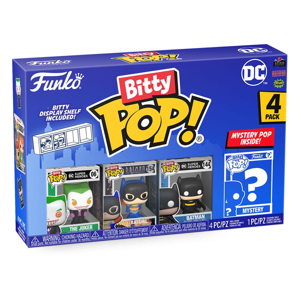 DC Bitty POP! Vinyl Figuren 4er-Pack The Joker 2,5 cm Image 2