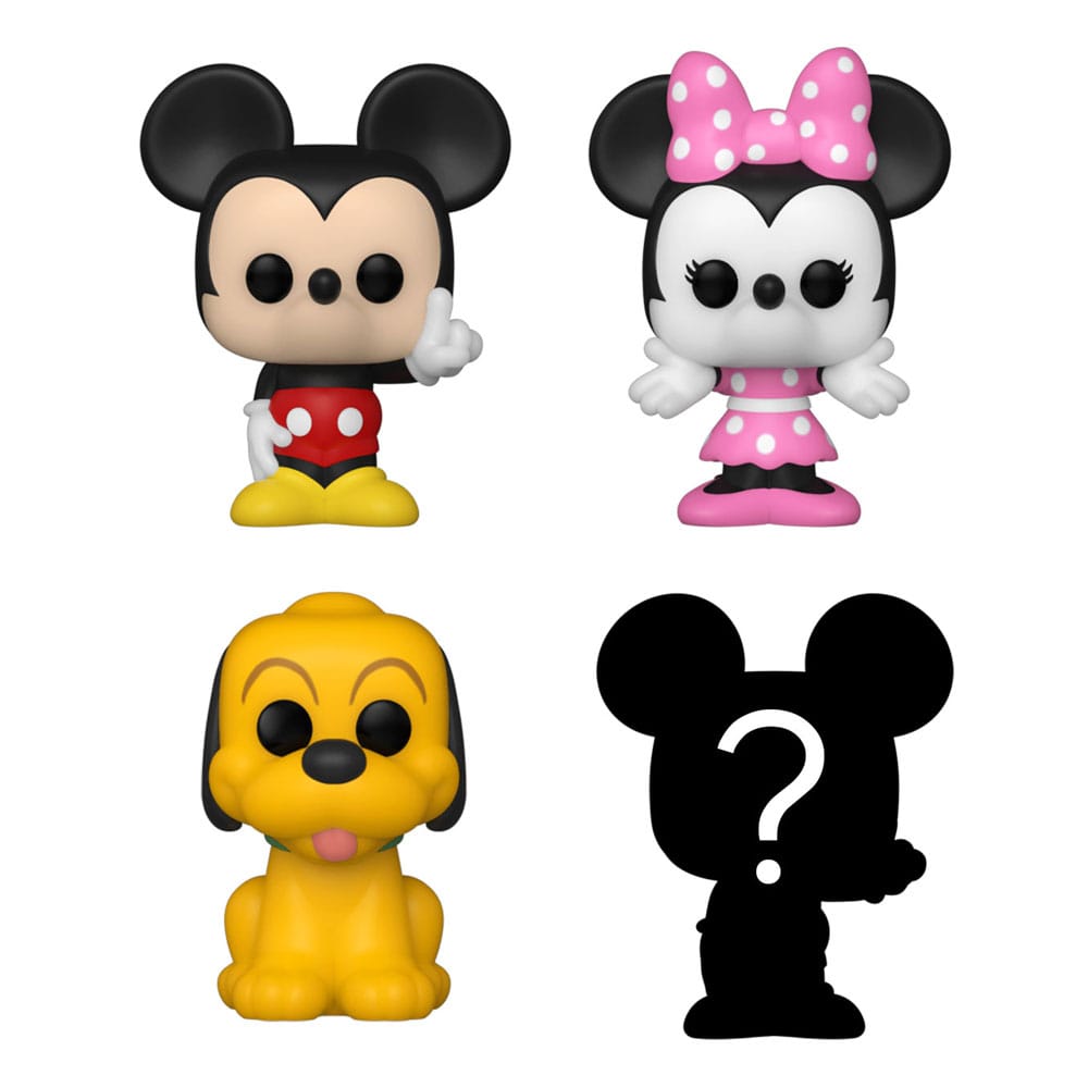 Disney Bitty POP! Vinyl Figuren 4er-Pack Mickey 2,5 cm Image 1