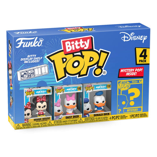 Disney Bitty POP! Vinyl Figuren 4er-Pack Minnie 2,5 cm Image 2