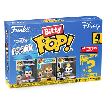 Disney Bitty POP! Vinyl Figuren 4er-Pack Sorcerer Mickey 2,5 cm Image 2