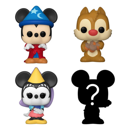 Disney Bitty POP! Vinyl Figuren 4er-Pack Sorcerer Mickey 2,5 cm Image 1
