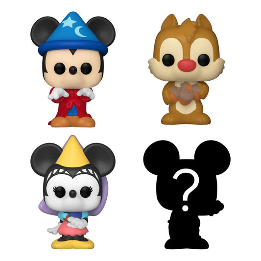 Disney Bitty POP! Vinyl Figuren 4er-Pack Sorcerer Mickey 2,5 cm Image 1