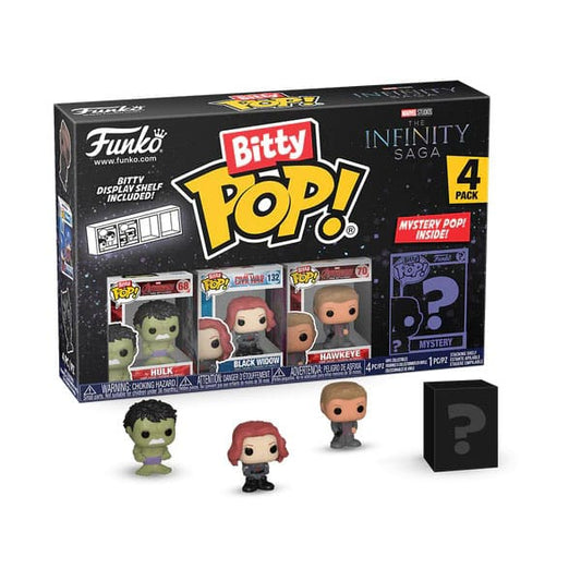 Marvel Bitty POP! Vinyl Figuren 4er-Pack Hulk 2,5 cm Image 1