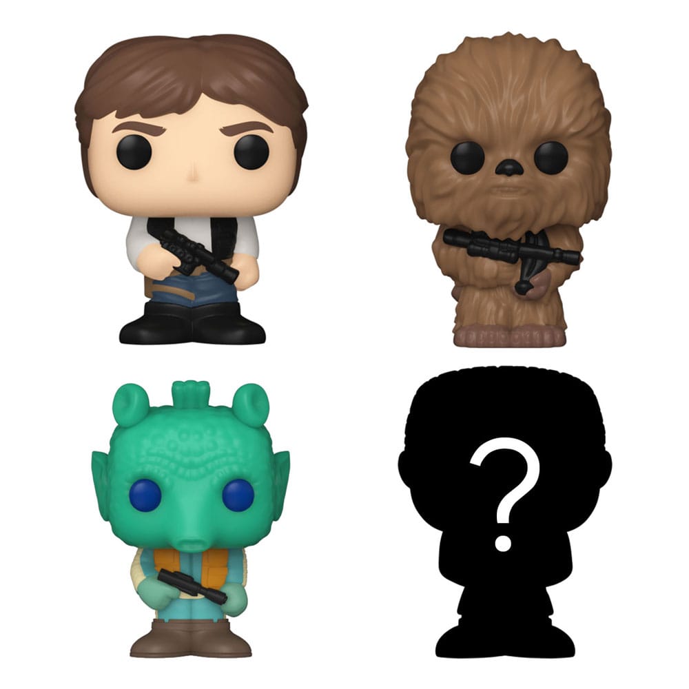 Star Wars Bitty POP! Vinyl Figuren 4er-Pack Han Solo 2,5 cm Image 1