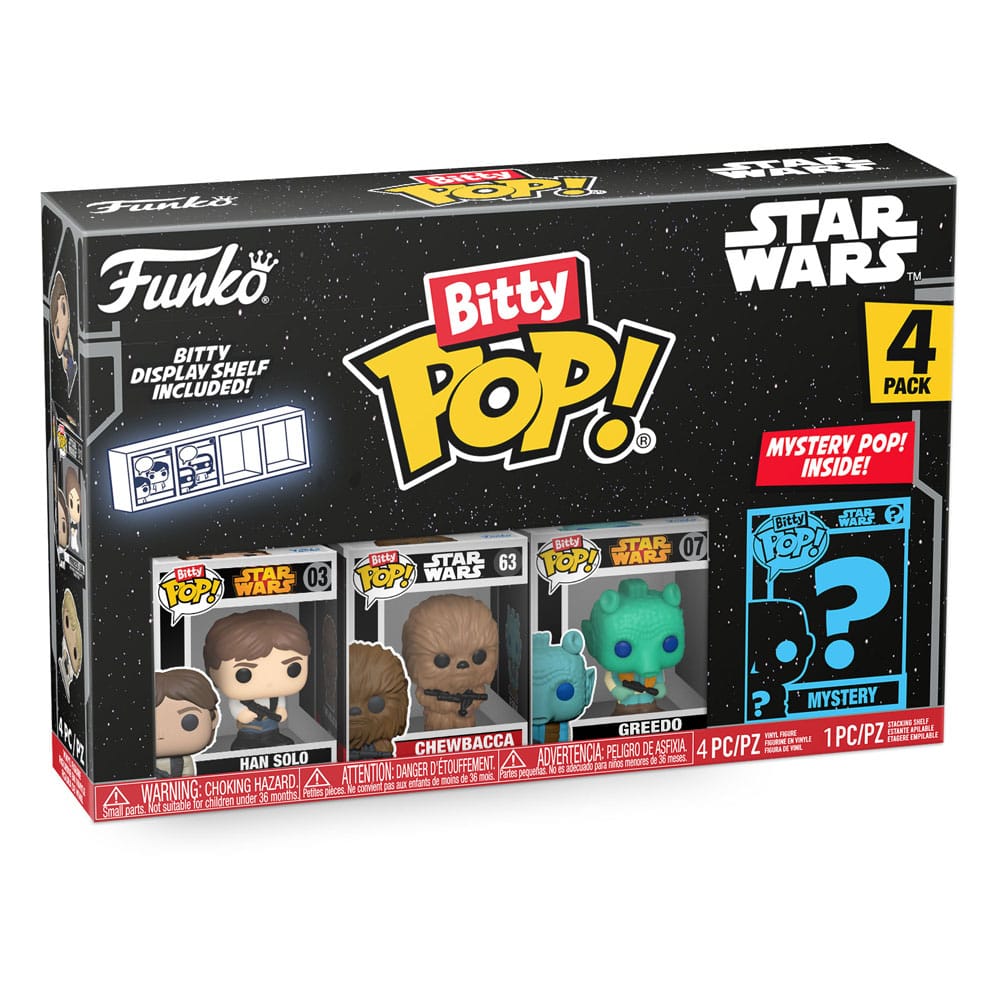 Star Wars Bitty POP! Vinyl Figuren 4er-Pack Han Solo 2,5 cm Image 2