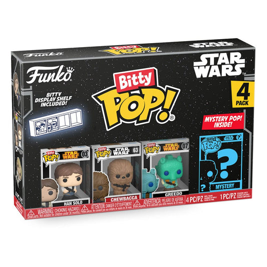 Star Wars Bitty POP! Vinyl Figuren 4er-Pack Han Solo 2,5 cm Image 2