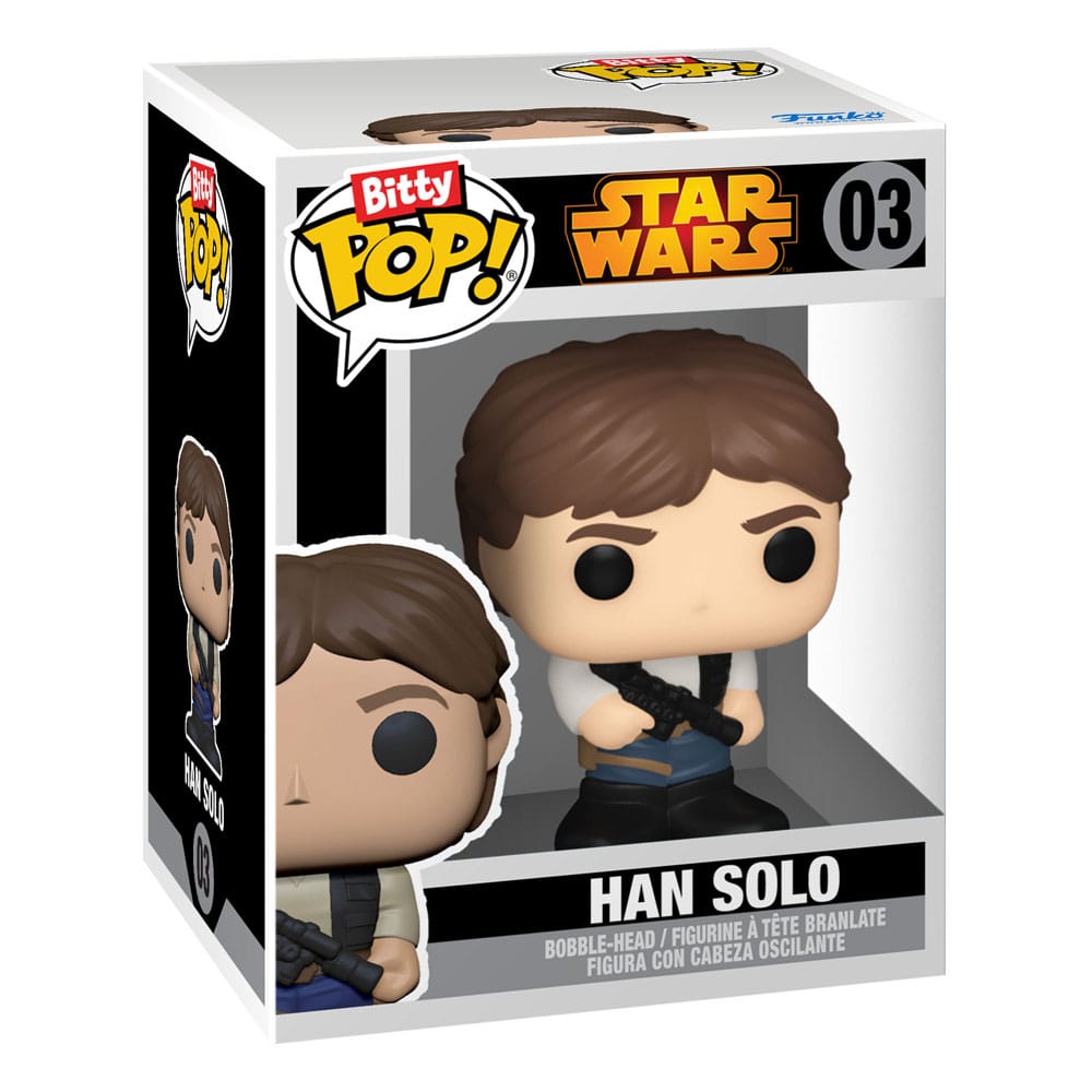 Star Wars Bitty POP! Vinyl Figuren 4er-Pack Han Solo 2,5 cm Image 3