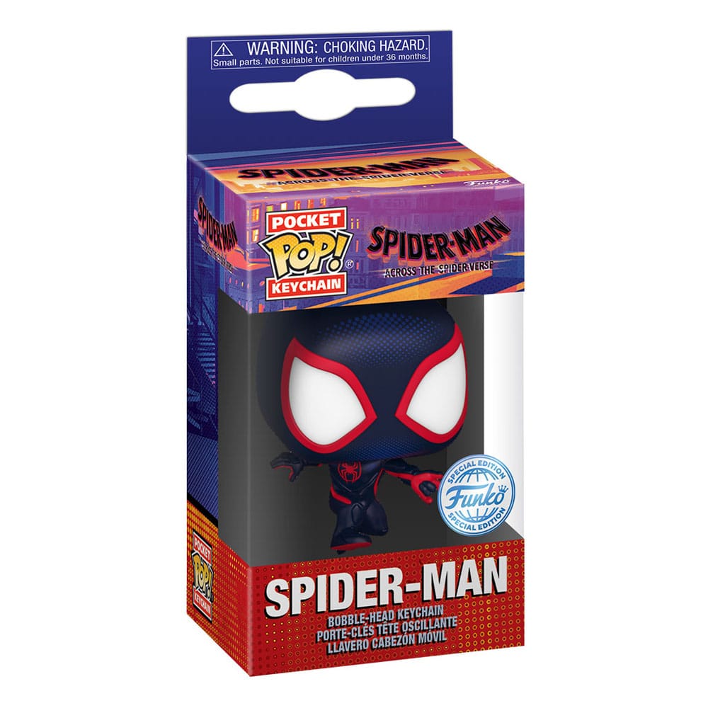 Spider-Man: Across the Spider-Verse POP! Vinyl Schlüsselanhänger 4 cm Spider-Man Display (12) Image 2