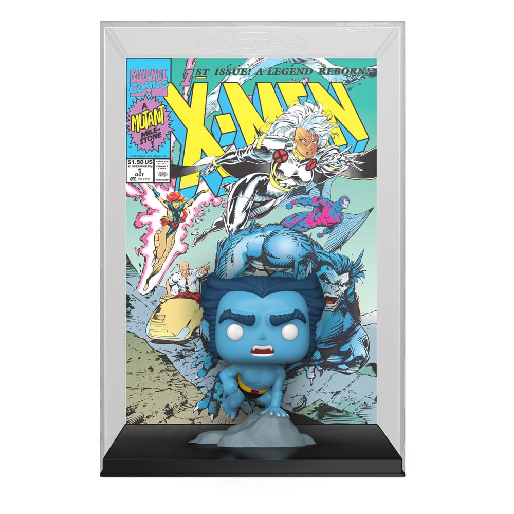 Marvel POP! Comic Cover Vinyl Figur X-Men #1(Beast) 9 cm Image 1